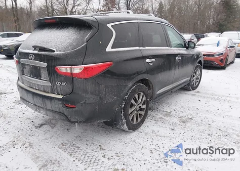 2014 Infiniti Qx60 z USA, uszkodzony, nr VIN 5N1AL0MM9EC507800